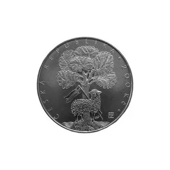Sběratelství Česká mincovna 550. výročí založení Jednoty bratrské 200 Kč 2007 stříbrná mince Proof 13 g