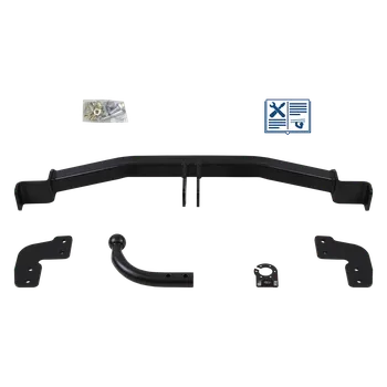 Tažné zařízení AUTO-HAK tažné zařízení pevné včetně TowTec elektropřípojky 7pólové univerzální - CITROËN C2