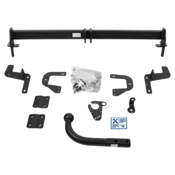 Tažné zařízení GDW tažné zařízení pevné včetně TowTec elektropřípojky 7pólové typová - PEUGEOT 2008 II