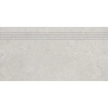 Base, schodovka, 30x60 cm, světle šedá