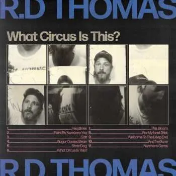 Zahraniční hudba LP R.D. Thomas: What Circus Is This? 2022 Black In Gatefold Sleeve. Vinyl