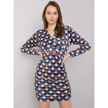 Dámské šaty Dámské šaty se vzorem MONTILLA modré