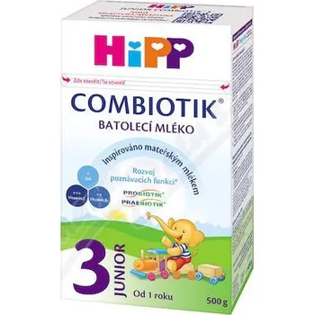 Dětská výživa HiPP MLÉKO 3 JUNIOR Combiotik 500g