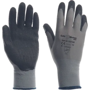 Pracovní rukavice SAFE WORKER Rukavice ALM SW 88 PRO, máčené 0108019099100 10
