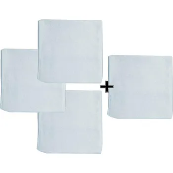 uklidshop Mikrovláknová utěrka PREMIUM bílá 38x40 400g 3+1 ZDARMA