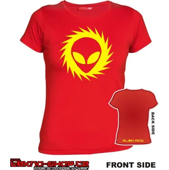 Dámské tričko TEKNOSHOP Alien A tekno tričko s potiskem dámské