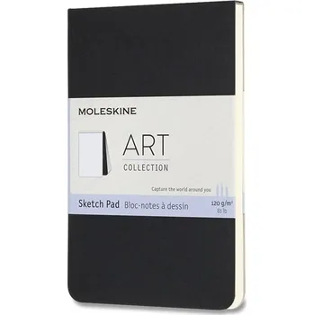 Výtvarný papír Skicář MOLESKINE Sketch Pad černý S