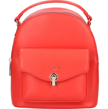 Městský batoh Módní dámský batoh David Jones Aurelie - červená