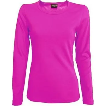 tričko 041 dámské dl.rukáv U 210g - orchid - M