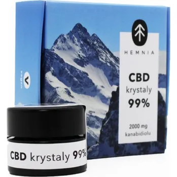 Hemnia CBD krystaly 99%, 2000 mg