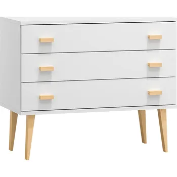 Ložnice ImportWorld Komoda NR1 Venuci 3S - v75 x š99 x h47, bílá