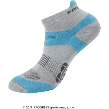 Dámské ponožky ponožky Progress RUNNING SOX šedé (ponožky Progress RUNNING SOX šedé)