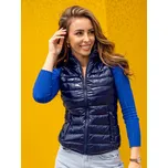 Tmavě modrá dámská prošívaná vesta Bolf R0107AA - S