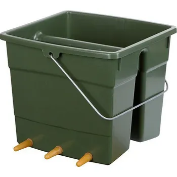 Chov hospodářského zvířete Kbelík napájecí hranatý pro jehňata s šesti dudlíky