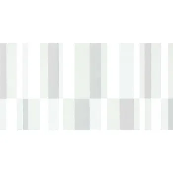 Obklad Up, dekor, 20x40 cm, bílá