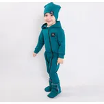Kulišárny Teplákový overal rostoucí TEAL VELIKOST: 98