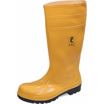 Pánská obuv Holinky EUROFORT S5 ocel.šp.+stélka - žlutá - 40