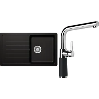 Granitový dřez Set Schock S2-6 (dřez Toledo D-100 Magma + baterie SC-540 Magma)