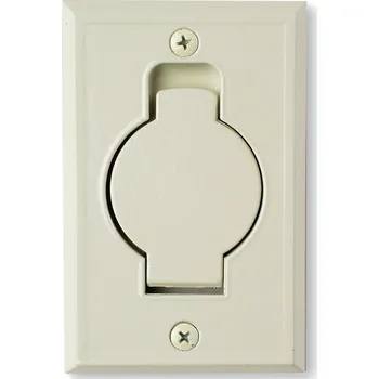 Vysavač Centrální vysavače Praha - Zásuvka Classic kovová slonová kost