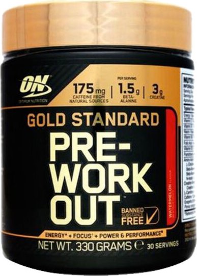 Optimum Pre-Workout 330g - ovocný punč
