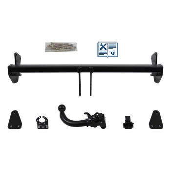 Tažné zařízení AUTO-HAK tažné zařízení Odnímatelné včetně TowTec elektropřípojky 7pólové typová - MERCEDES-BENZ VITO Mixto (Double Cabin)