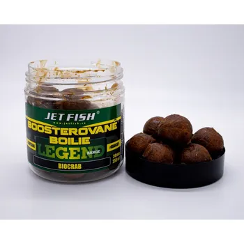 Boilies JetFish JET FISH Legend Range - Boosterované boilie 250ml - 24mm : BIOCRAB