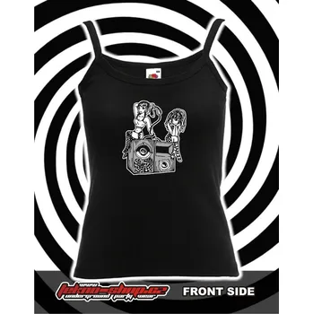 TEKNOSHOP 23 Girls tekno tílko s potiskem dámské XL červené