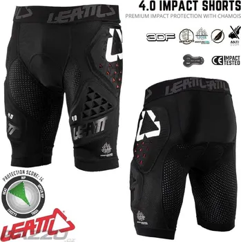 Pánské kraťasy Kraťasy s chráničema a vložkou Leatt Impact Short 3DF 4.0 M