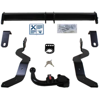 Tažné zařízení Oris tažné zařízení Odnímatelné včetně TowTec elektropřípojky 7pólové typová - CITROËN BERLINGO