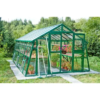 Skleník Zahradní skleník Limes Primus L, sklo 4 mm Rozměr: 3,03 x 3,03