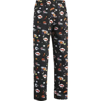 Gastro oděv Kuchařské kalhoty EGOchef - Pop-art 100% bavlna S E-3502143AS