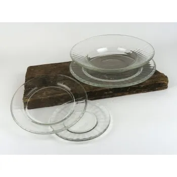 Sklenice Talíř velký, střední, malý Périgord (La Rochére), Varianta talíř malý (pr. 15 cm)