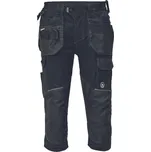 DAYBORO 3/4 kalhoty do pasu elastické - čern/antra - 46