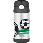 Thermos Termoska pro děti s brčkem 0,355l s motivem fotbal