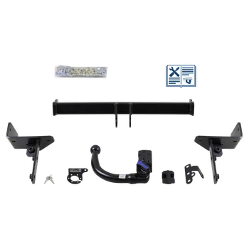 Tažné zařízení AUTO-HAK tažné zařízení Odnímatelné včetně TowTec elektropřípojky 7pólové typová - FIAT 500X