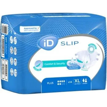 Inkontinenční kalhotky iD Slip X-Large Plus inkontinenční zalepovací kalhotky 14 ks