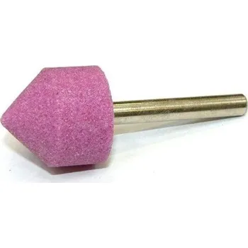 Brusný kotouč Brousící tělísko válcové kuželové se stopkou BRUSIVO 436535 /32861 1657.0015/ - T52 - 16x40-6x40 mm 90° 842000009