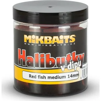 Mikbaits Halibutky v Dipu - Red Fish Halibut - 14mm/250ml
