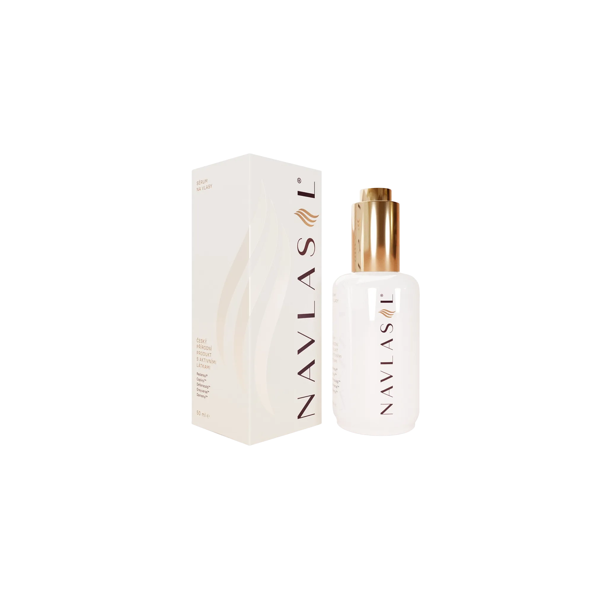 Fotografie 1 - Vlasová regenerace Navlasil Sérum proti vypadávání vlasů a šedivění 50 ml