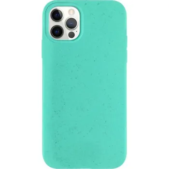Matný ekologicky rozložitelný kryt pro iPhone 12 Pro Max - tyrkysový