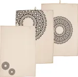 Orion Mandala 50 x 70 cm béžové 3 ks