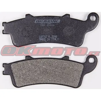 Brzdová destička Braking (Itálie) Zadní brzdové destičky Braking 813SM1 - Honda XL 1000 V Varadero, 1000ccm - 99-13