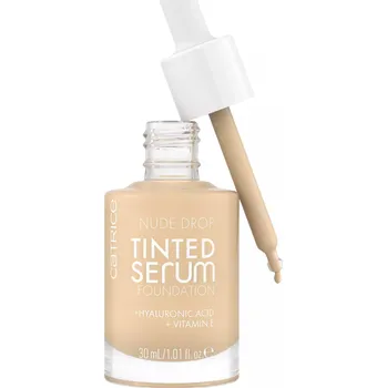 Make-up Catrice Nude Drop Tinted Serum Foundation pečující make-up 30 ml