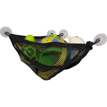 Úložný box Síťka do vany na hračky Smartimi černá 30 cm