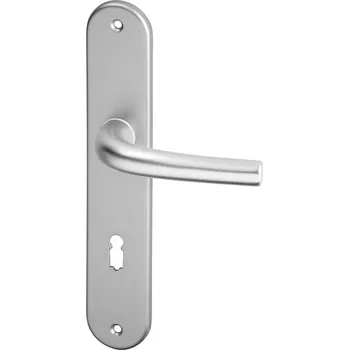 Dveřní kování ACT SERVIS ACT - Anna OV Provedení: BB (pokojový klíč), Povrch: F9 - nerezový elox, Rozteč: 72 mm