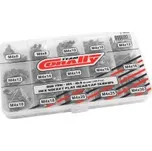 Imbus šrouby s zápustnou hlavou - sada/box - M4 - ocelové černé, 265 ks.