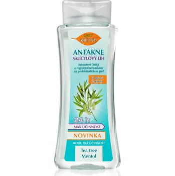 Přípravek na čištění pleti a oči Bione Cosmetics Antakne salicylový líh pro mastnou a problematickou pleť 255 ml