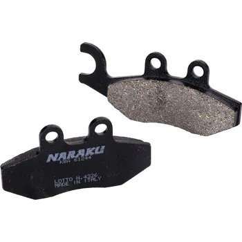 Brzdová destička Brzdové destičky Naraku organic, Aprilia, Derbi, Gilera, Peugeot, Piaggio, Vespa NK430.10