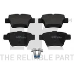 Sada brzdových destiček, kotoučová brzda NK 221954