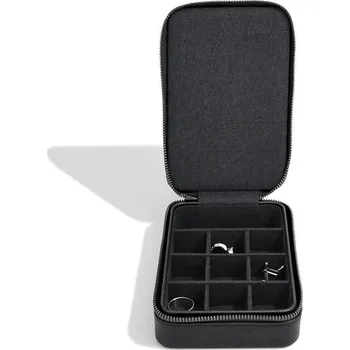 Šperkovnice Stackers, Cestovní pouzdro na šperky Stackers černé - Formadore